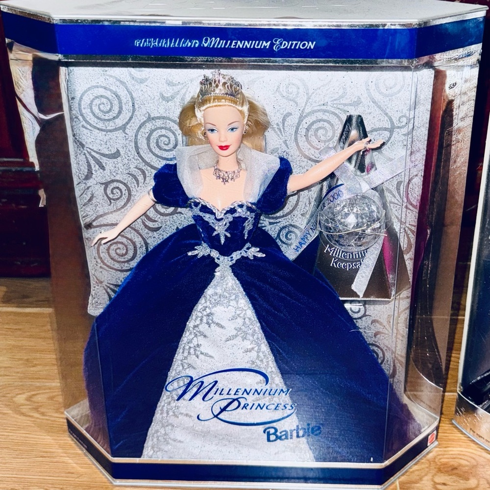 Barbie Millennium Princess in Blue and Silver Gown